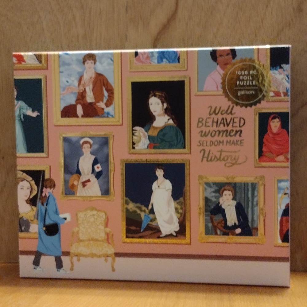 Well Behaved Women Seldom Make History 1000-Pc Puzzle